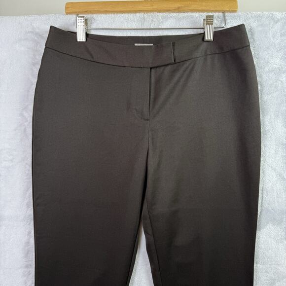 J Jill Walnut Brown Dress Pants Size 6 NWT Formal Business Casual Straight Fit - Picture 4 of 14